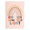 Stupell Industries Shine Your Light Hanukkah Rainbow Wall Plaque Art